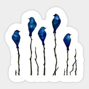 Birds of a feather Sticker